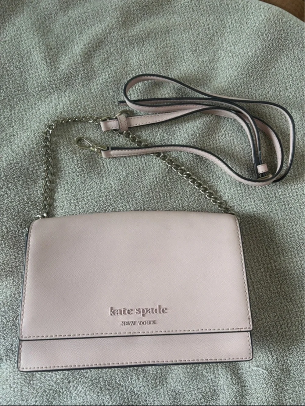 kate spade Soft Pink Chain Crossbody Bag